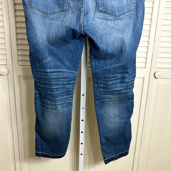 NWT J.Crew Point Sur Hightower Straight Jean with Let-own Hems Size 32 - Picture 9 of 12